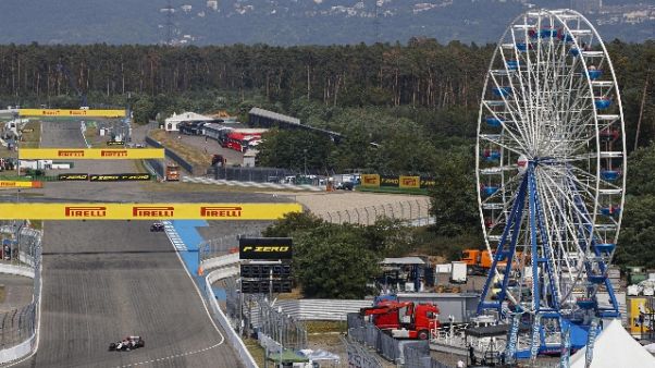 Gp Germania libere3,vola Ferrari Leclerc Gp Germania libere3,vola Ferrari Leclerc