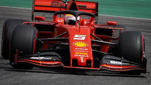 F1: Germania, Ferrari Vettel ko in Q1 F1: Germania, Ferrari Vettel ko in Q1