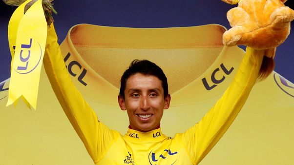 Cycling - Bernal all but wraps up maiden Colombian Tour title Cycling - Bernal all but wraps up maiden Colombian Tour title