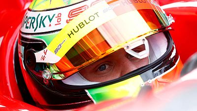 Michael Schumacher’s Ferrari a perfect fit for son Mick