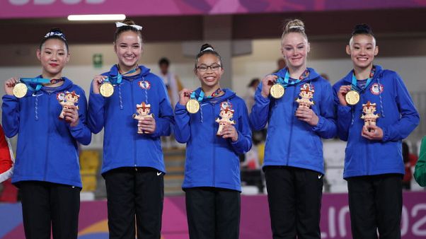 No Biles, no problem as U.S. steamrolls to Pan Am gold No Biles, no problem as U.S. steamrolls to Pan Am gold