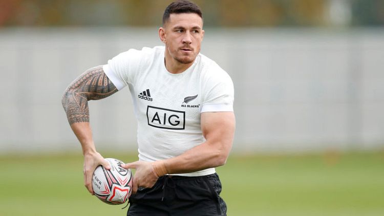 Rugby: Sonny Bill to miss All Blacks test in Perth