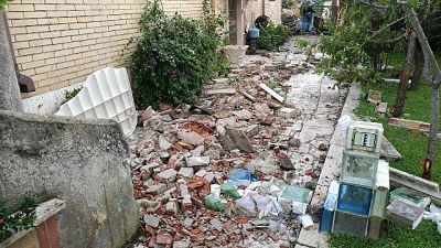 Maltempo: a Roma strade e case allagate