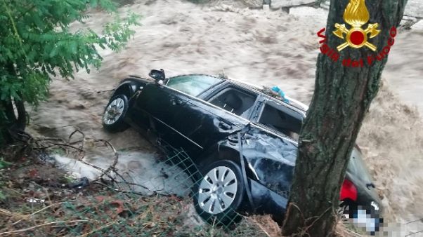 Maltempo:morto anziano disperso a Arezzo Maltempo:morto anziano disperso a Arezzo
