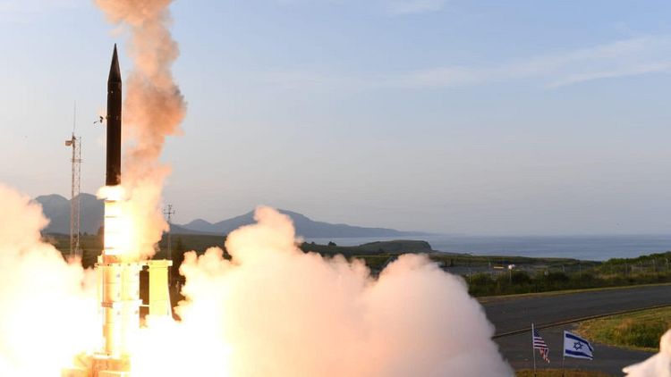 Israel says Arrow-3 missile shield passes U.S. trials, warns Iran