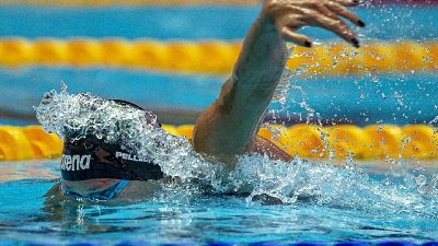 Nuoto: azzurre 4X100 mista quarte Nuoto: azzurre 4X100 mista quarte