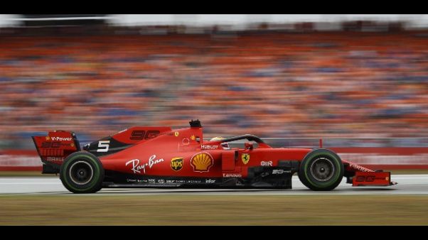 Gp Germania: Vettel, mi sono divertito Gp Germania: Vettel, mi sono divertito