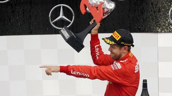 F1: Binotto "gran gara di Vettel" F1: Binotto "gran gara di Vettel"