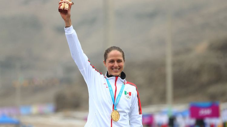 Mexico celebrates on Peru Independence Day at Pan Ams