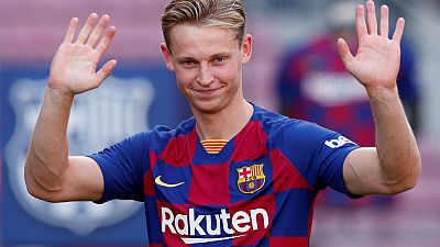 Inspired by Cruyff, De Jong keen to make mark at Barca Inspired by Cruyff, De Jong keen to make mark at Barca