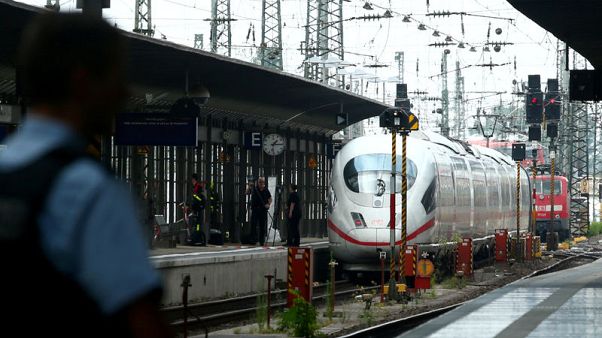 Man pushes boy in front of train in Germany, killing him Man pushes boy in front of train in Germany, killing him