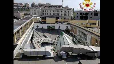 Crolla tetto piscina a Trieste,no feriti