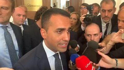 Di Maio chiama Salvini "quell'altro..." Di Maio chiama Salvini "quell'altro..."