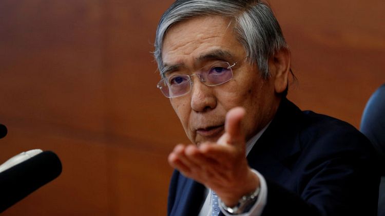 BOJ hints at more easing if inflation sputters, keeps policy steady