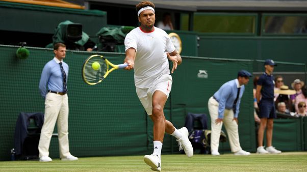 Tsonga makes winning return to Citi Open Tsonga makes winning return to Citi Open