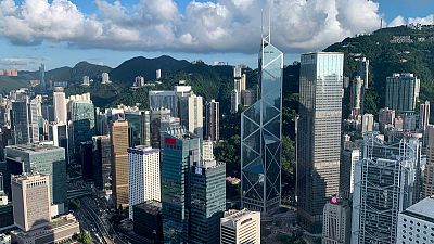 Hong Kong's second quarter GDP growth seen firmer, but trade war, protests to bite