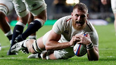 England flanker Shields out for up to six weeks