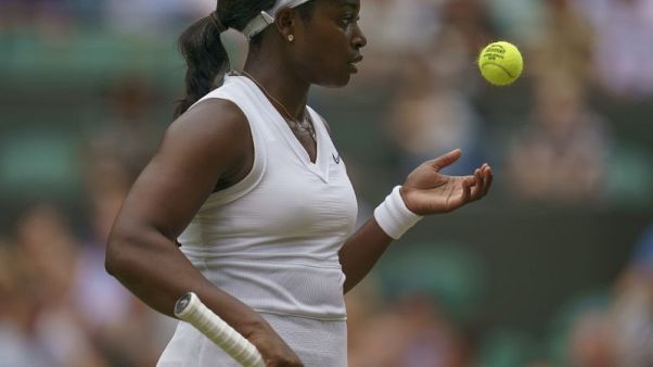 Tennis: Top seed Stephens suffers shock loss to Peterson in Washington Tennis: Top seed Stephens suffers shock loss to Peterson in Washington