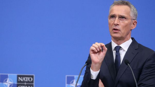 Stoltenberg says no NATO mission requested in Strait of Hormuz Stoltenberg says no NATO mission requested in Strait of Hormuz