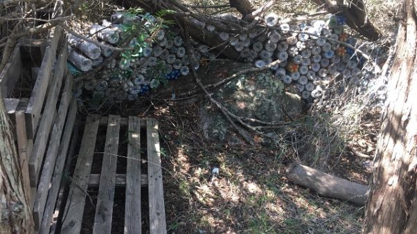 Gallura,trovate 225 bottiglie con sabbia Gallura,trovate 225 bottiglie con sabbia