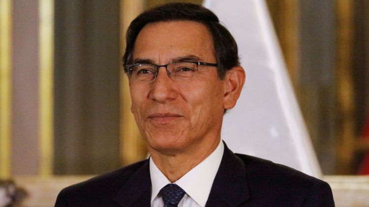 Peru's Vizcarra proposes early elections in April 2020