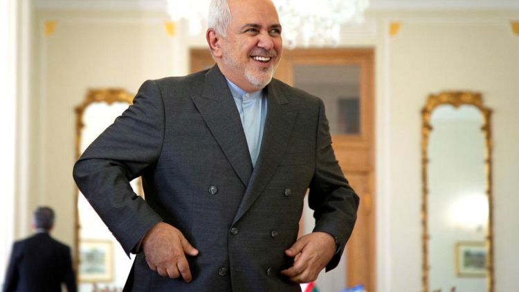 Iran says U.S. sanctioning of top diplomat 'childish' as tensions rise