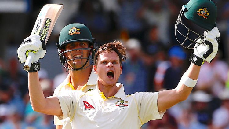 Smith century leads Australia recovery in Ashes opener