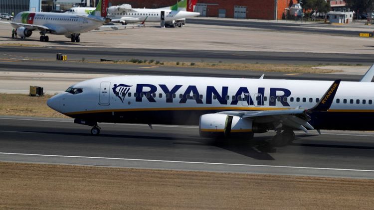 Ryanair Portugal cabin crew union to strike August 21-25
