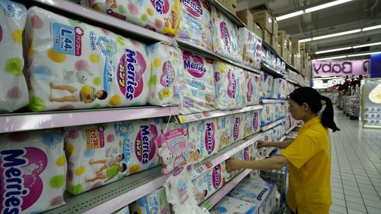 No rash moves - Kao aims to bolster 'Made in Japan' cachet in China diaper market