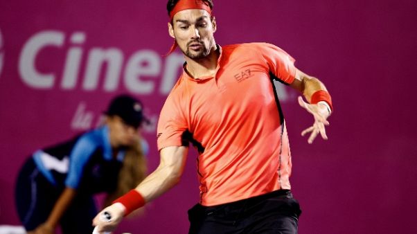 Tennis: Fognini ko, esce da top ten Atp Tennis: Fognini ko, esce da top ten Atp