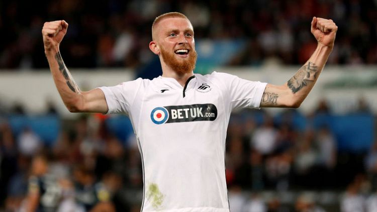 Sheffield United sign McBurnie from Swansea in club record deal