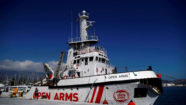Spanish NGO boat seeks safe port for 124 people rescued in Mediterranean
