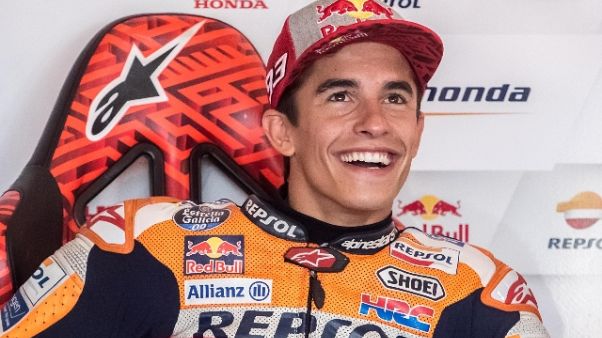 Gp R.Ceca: Marquez esulta, pole diversa Gp R.Ceca: Marquez esulta, pole diversa