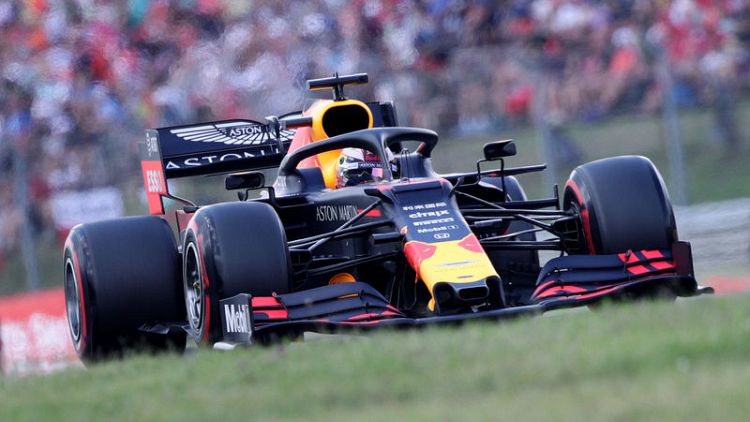 Verstappen takes his first F1 pole in Hungary
