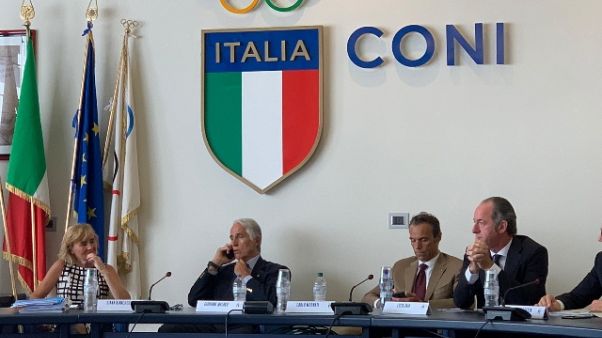 Coni: 2 mln pr preparazione olimpica Coni: 2 mln pr preparazione olimpica