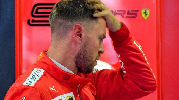 F1: Vettel, non siamo abbastanza forti F1: Vettel, non siamo abbastanza forti