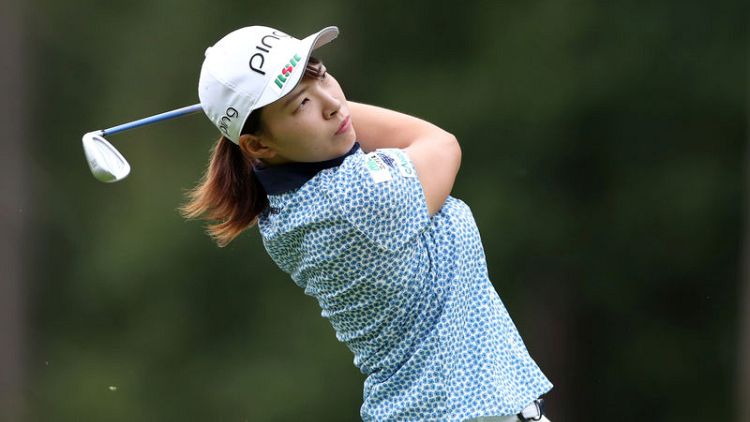 Japan's Shibuno storms into two-shot lead at Women's British Open