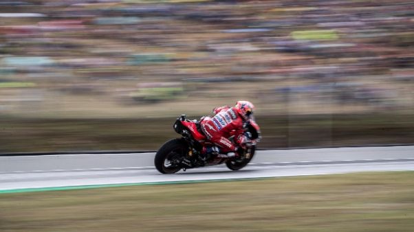 MotoGp: riscatto Dovizioso nel warm-up MotoGp: riscatto Dovizioso nel warm-up