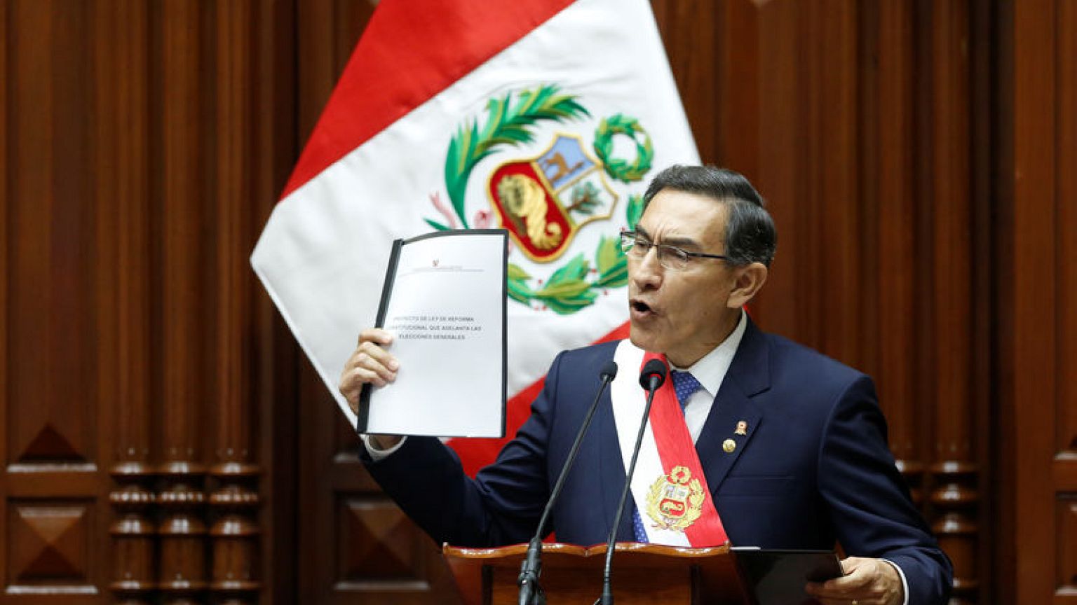 Peru orders army to secure port in face of protest against mining project