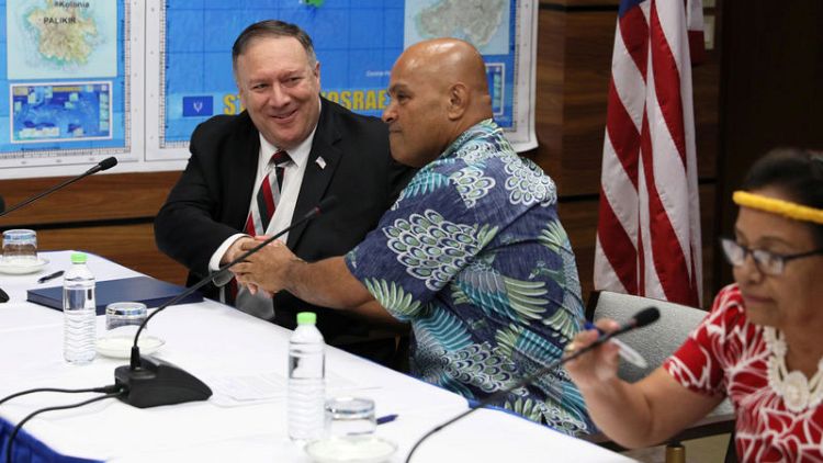 U.S. seeks to renew Pacific islands security pact to foil China