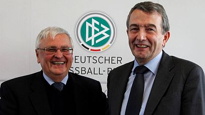 Swiss indict former German soccer officials over World Cup payment Swiss indict former German soccer officials over World Cup payment