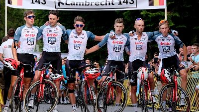 Giro Polonia si ferma per Lambrecht