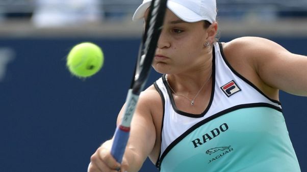 Barty suffers shock second-round loss in Toronto Barty suffers shock second-round loss in Toronto