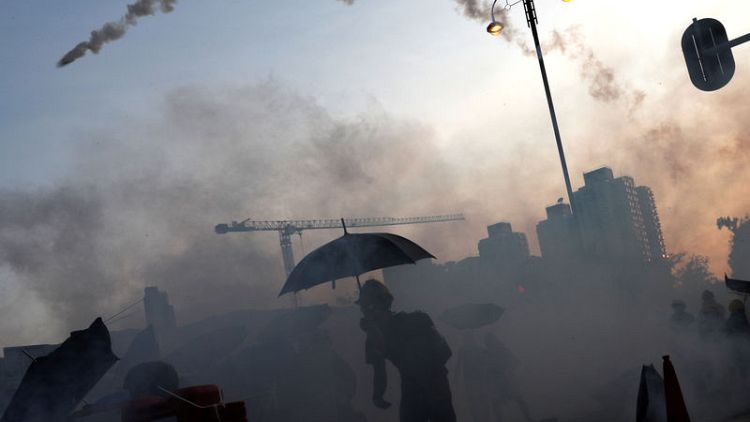 Chinese official says Hong Kong facing biggest crisis since 1997