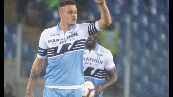 Lazio: 5-1 in amichevole,Milinkovic-stop Lazio: 5-1 in amichevole,Milinkovic-stop