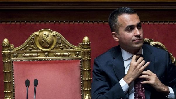 Tav:Di Maio vede i suoi prima di mozioni Tav:Di Maio vede i suoi prima di mozioni