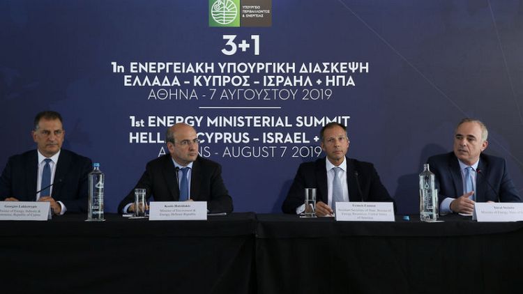 تعزيز التعاون في الطاقة بين اليونان وإسرائيل وأمريكا وقبرص