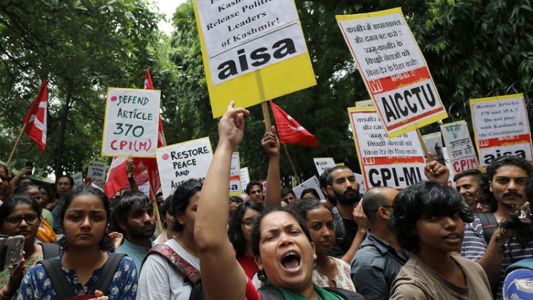 UK expresses concern to India over Kashmir situation