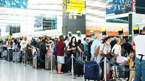 British Airways says technical problems at London airports have been resolved British Airways says technical problems at London airports have been resolved