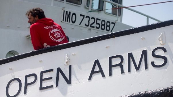 Open Arms ancora senza porto Open Arms ancora senza porto
